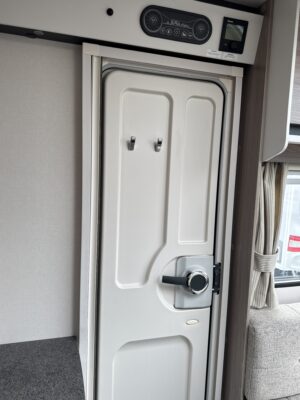 2026 Swift Sprite Alpine 4 DB caravan habitation door